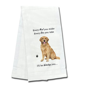 Golden Retriever Kitchen Towel