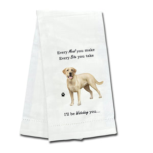 Labrador yellow Kitchen Towel