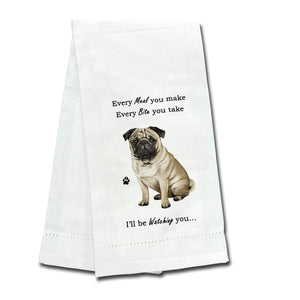 Pug Kitchen Towel