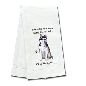 Siberian Husky Kitchen Towel