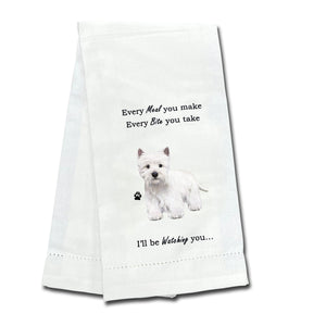 Westie Kitchen Towel