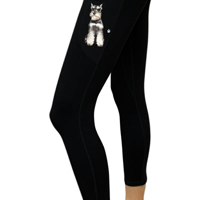 Schnauzer High Rise Yoga Leggings