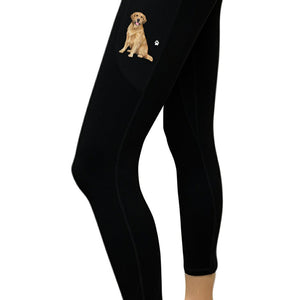 Golden Retriever High Rise Yoga Leggings