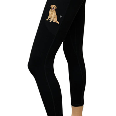 Golden Retriever High Rise Yoga Leggings