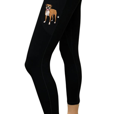 Boxer High Rise Yoga Leggings