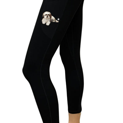Shih Tzu High Rise Yoga Leggings