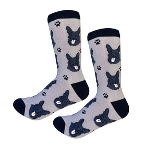 German Shepherd black Socks