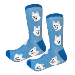 German Shepherd whiteï¿½ Socks