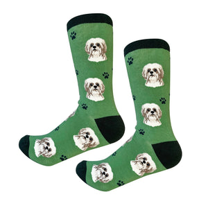 Shih Tzu tan Socks