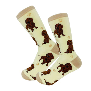 Dachshund Red Full Body Socks