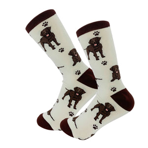 Labrador Chocolate Full Body Socks