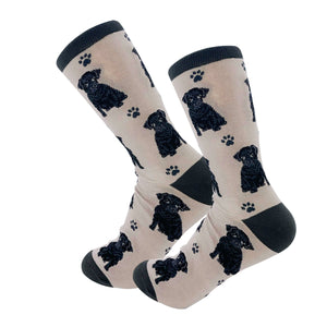 Pug black Full Body Socks