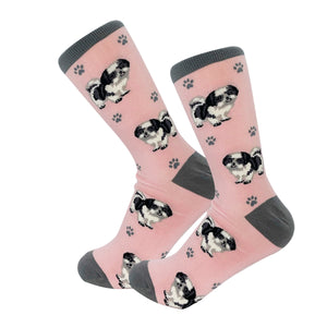 Shih Tzu Black and white Full Body Socks