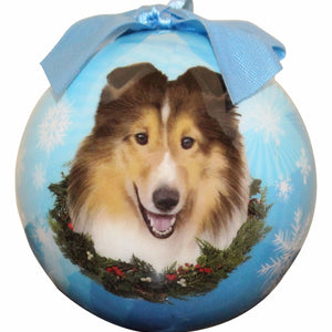 Sheltie Ball Ornament