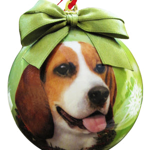 Beagle Ball Ornament