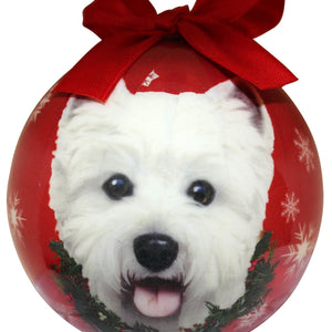 Westie Ball Ornament