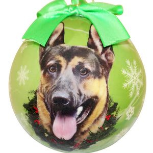 German Shepherd Ball Ornament
