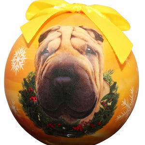 Sharpei Ball Ornament