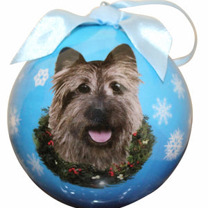 Cairn Terrier Ball Ornament