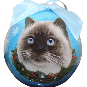 Himalayan cat Ball Ornament