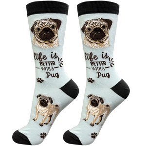 Pug Life is Better Socks