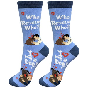 Who rescued who? Life is Better Socks