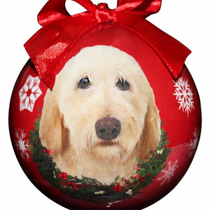 Labradoodle yellow Ball Ornament