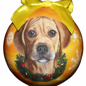 Puggle Ball Ornament