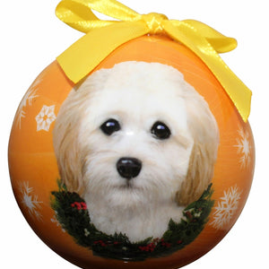 Cockapoo Ball Ornament