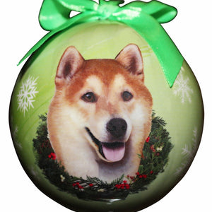 Shiba Inu Ball Ornament