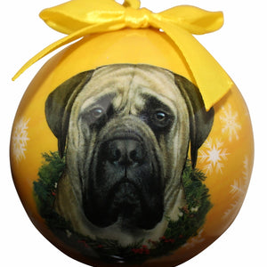 Mastiff Ball Ornament